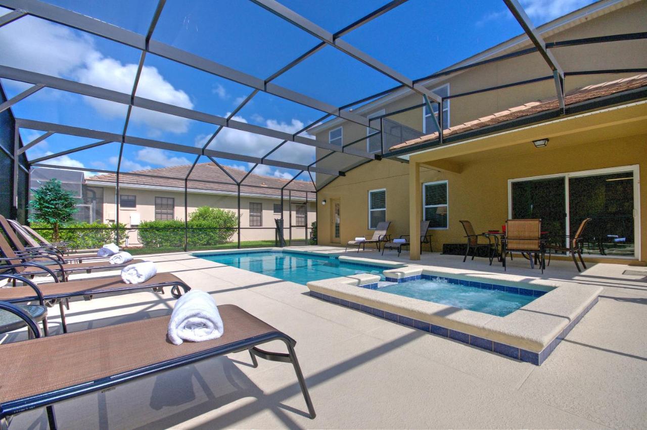South Facing Pool Near Disney 5 Bed Luxury คิสซิมมี ภายนอก รูปภาพ